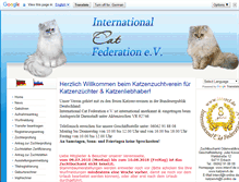 Tablet Screenshot of katzenvh.de